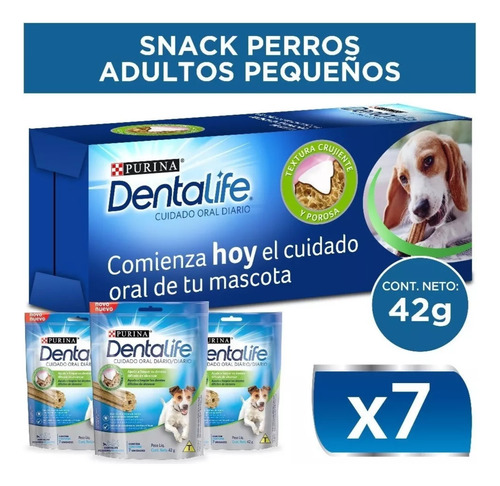 7 Unid. Dentalife Perros Razas Pequeñas. Envio A Todo Chile