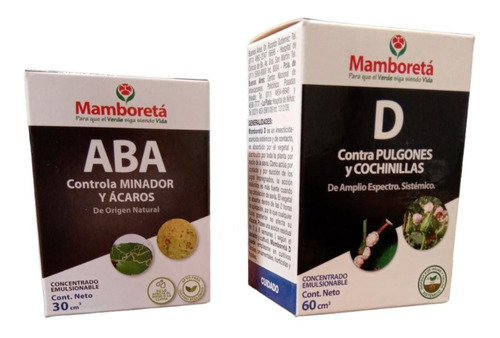 Mamboreta Aba 30cc + Pulgon Cochinilla D 60cc