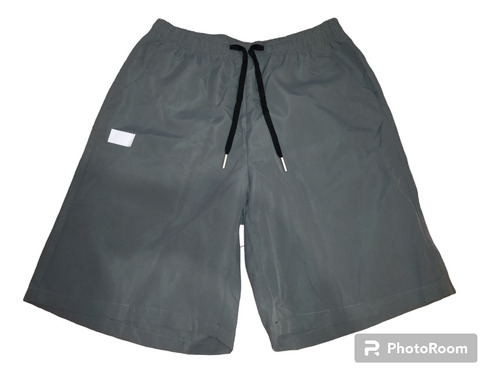 Short Deportivo De Color Sólido 