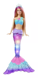 Barbie Dreamtopia mermaid sirena luces magicas Mattel HDJ36