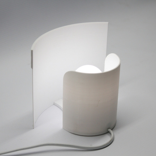 Lampara Velador Tauro Chica 12 Cm Zodiaco Constelaciones Estructura Blanco Pantalla Blanco