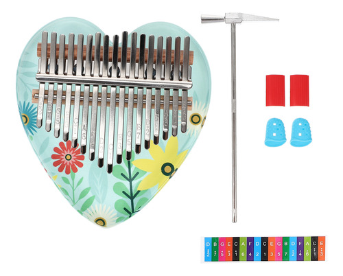 Piano De Dedo Mbira Crystal Thumb Kalimba