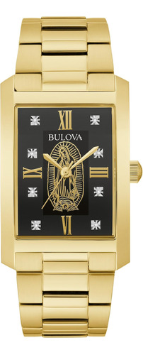 Bulova Reloj Clásico De Cuarzo Con Tres Manecillas Y Acero I