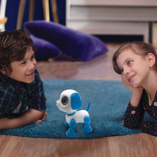 Perrito Robot Mini Power Puppy Con Luz, Sonido Y Comandos