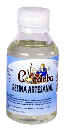 Resina Artesanal X 3 Unidades  120 Ml Oleo Córdoba 
