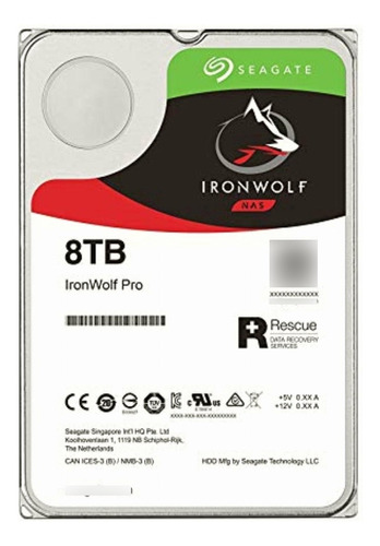 Seagate Ironwolf Pro St8000ne001 Disco Duro (3.5 , 8000 Gb,