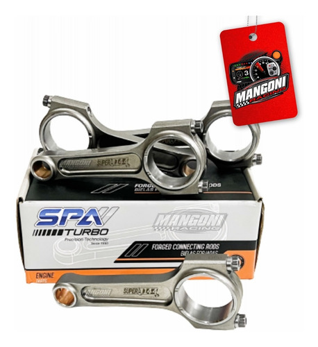 Imagem 3 de 5 de Biela Forjada Spa Turbo Super A 144mm P/ Vw Ap 1100cv- Basic