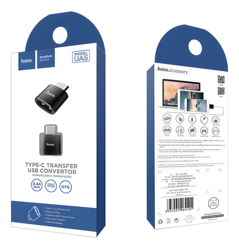 Adaptador Convertidor Tipo C A Usb 3.0a.