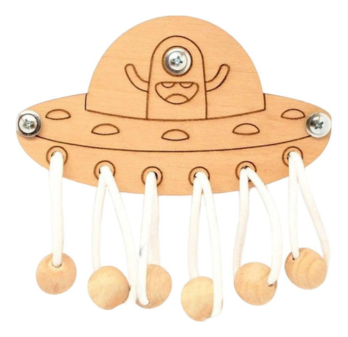 Piezas De Tablero Sensorial De Madera, Desarrollar Talón