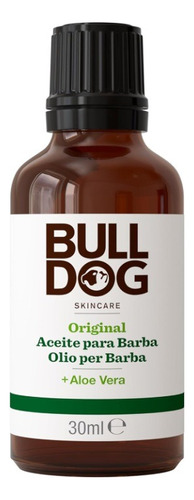 Bulldog Aceite Para Barba Suave Y Nutrición Aloe Vera