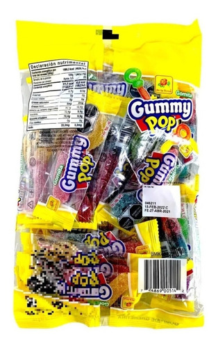 Imagen 2 de 2 de Gomita De Llave Gummy Pop De La Rosa Dulce Granel 1 Kilogram