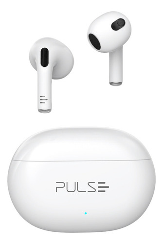 Earphone Tws Buds Touch Branco Bluetooth 5.3 Pulse - Ph414
