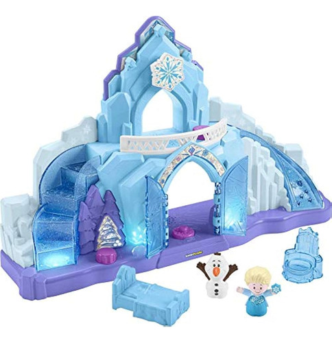 Disney Frozen Elsa's Ice Palace De Little People, Juego Musi