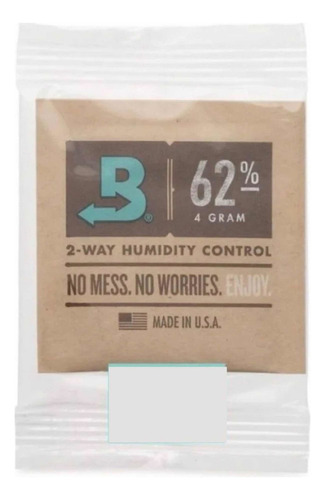 Boveda 62% 8 Gramas - Controlador De Umidade