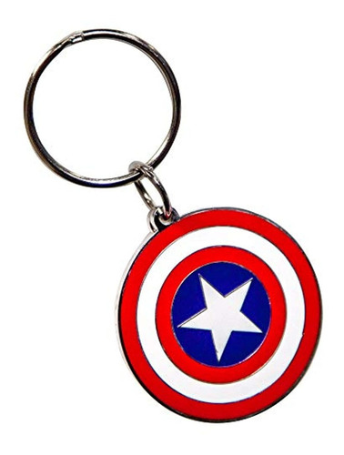 Plasticolor 004339r01 Marvel Capitán América Llavero De Meta