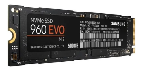 Samsung 960 best sale 500gb