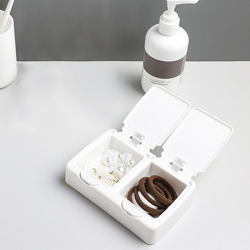 Caja De Almacenamiento Con Forma De V, Incluye Una Pequeña V