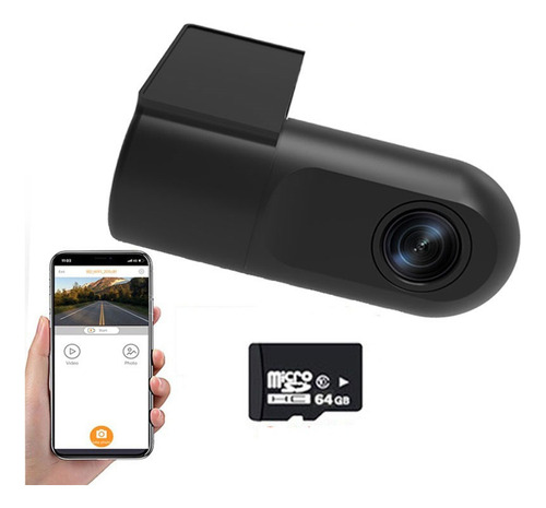 Cámara Auto 1080p Wifi: Dash Cam Con Visión Nocturna Y Dvr