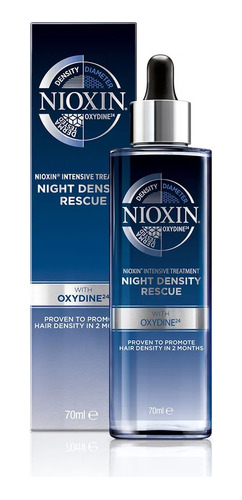 Nioxin Night Density Rescue 70ml Tratamento Intens Nioxydine