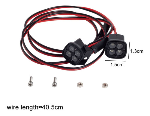 Accesorios De Simulación De Luces Led Para Coche Rc, 2