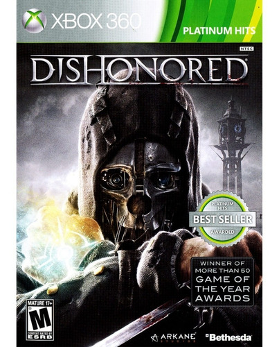 Dishonored Platinum Hits Edition Para Xbox 360 : Bsg