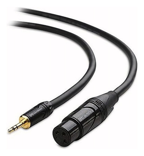 Cable No Balanceado De 3,5 Mm A Xlr Macho A Hembra