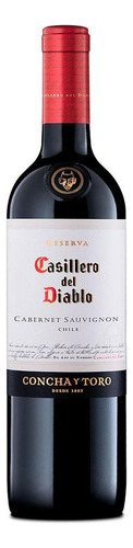 Caja De 24 Vino Tinto Casillero Del Diablo Cabernet Sauvigno