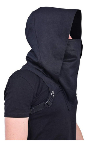 Punk Rogue Bufanda Con Capucha Para Invierno