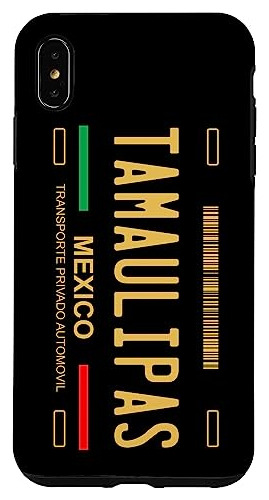 Funda Para iPhone XS Max Tamaulipas License Plate-02