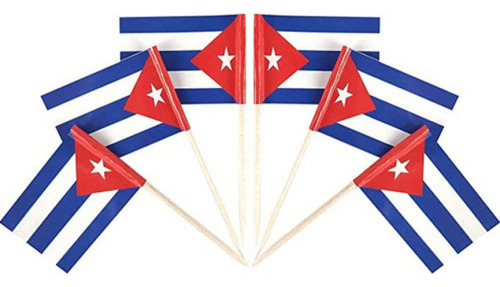 Bandera Palillos Dientes Cubanos New 2024 Ou