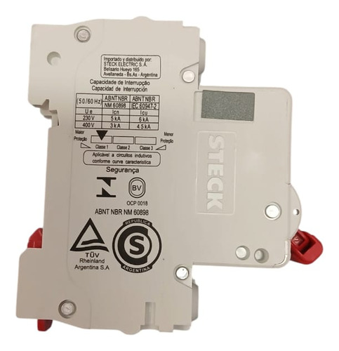 Termomagnética Steck 4x25a 3ka Sdd64c25
