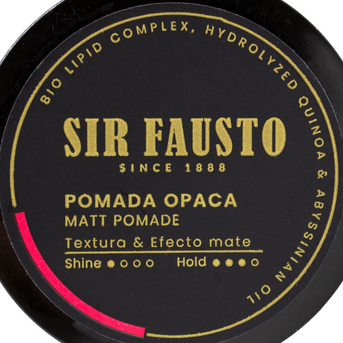 Sir Fausto Men´s Culture Pomada Opaca Barberia 100ml Local