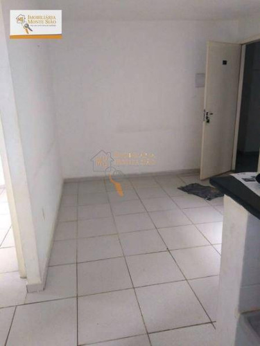 Imagem 2 de 15 de Apartamento Com 2 Dormitórios À Venda, 43 M² Por R$ 160.000,00 - Água Chata - Guarulhos/sp - Ap0829