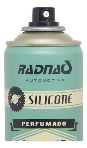 Silicone Aerossol Perfumado Vintage 400ml Radnaq Pólo Man
