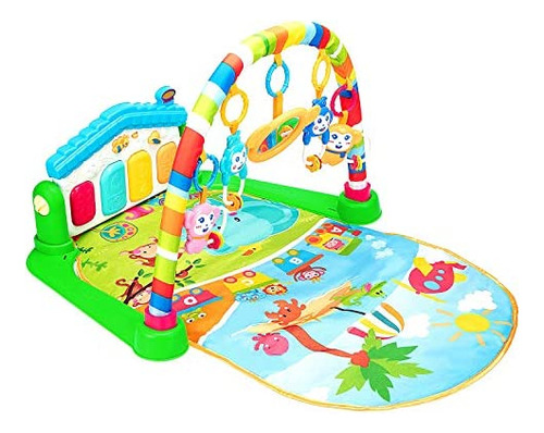 Christoy Baby Kick And Gym Play Mat 3 En 1 Fitness Music An
