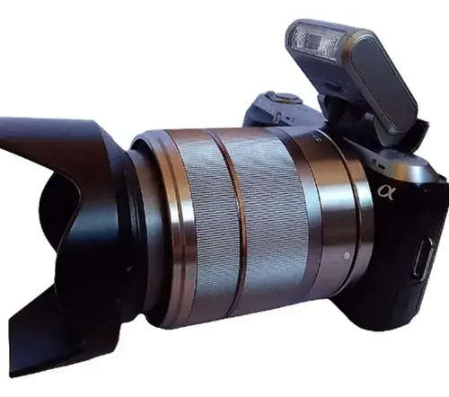 Câmera Sony Alpha Nex-c3 Lente Bateria Flash (colecionador) (Novo