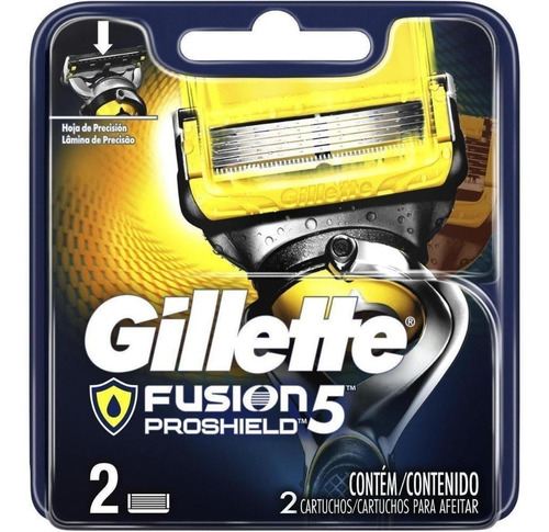 Carga Gillette Fusion Proshield 2 Unidades