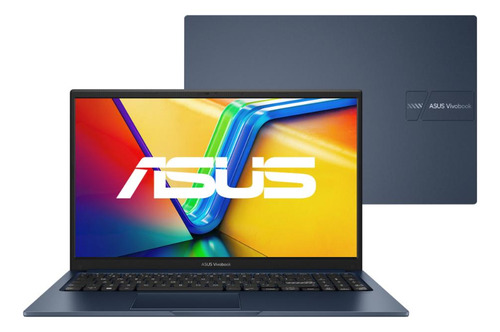 Notebook ASUS Vivobook 15 X1504VA Intel Core i5 1334U 8Gb Ram 512Gb SSD Windows 11 Home Intel Iris Xe Tela 15,6" LED FHD Blue - NJ1743W