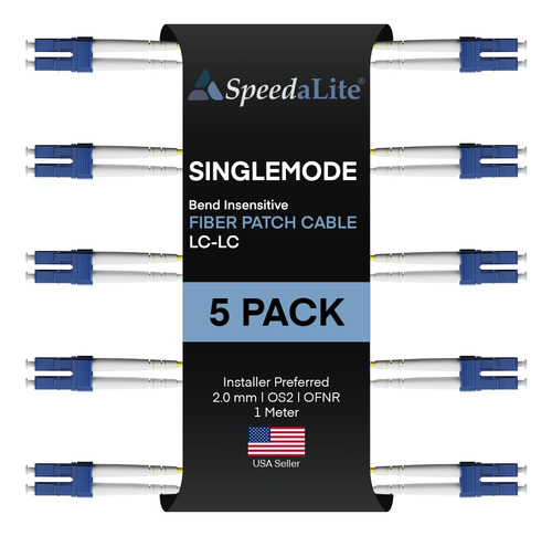 Speedalite Unc Group - Paquete De 5 Cables De Conexion De Fi