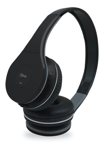 Audifono Mlab Headband P-900 Con Microfono Color Negro