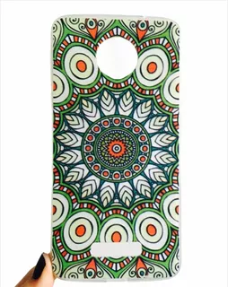 Estuche Funda Goma Mandalas Para Motorola Moto Z