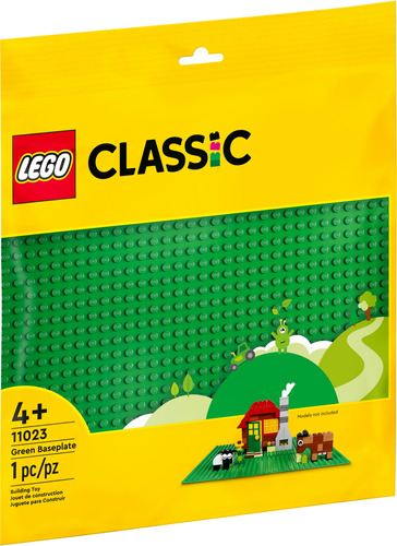 Lego Classic Placa Base Verde 11023 Juguete Creativo, Útiles
