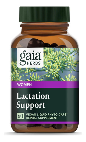 Suplemento De Apoyo A La Lactancia Gaia Herbs 60 Fitocapsula