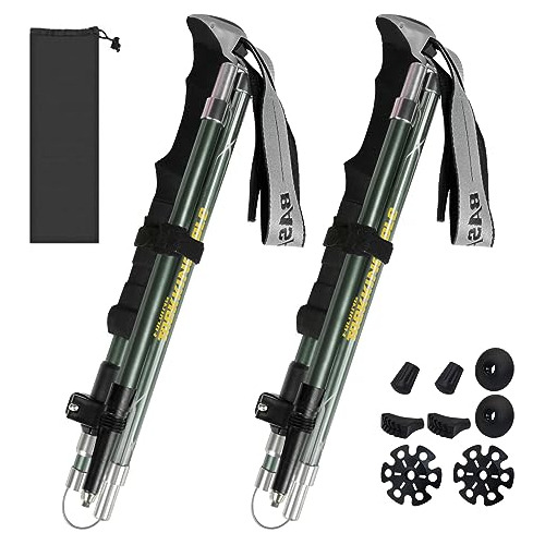 Hugsee Trekking Poles Collapsible Hiking Poles For Men Women