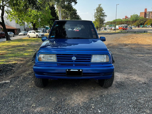 Imagen 8 de 14 de Suzuki Vitara Jlx 4x4 Techo De Lona Sidekick 1993 Azul!!