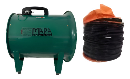 Exaustor + Duto Com 10 Mtrs Para Espaço Confinado 400mm
