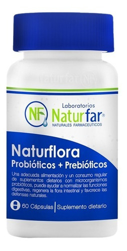 Naturflora Pro+pre/bióticos X60