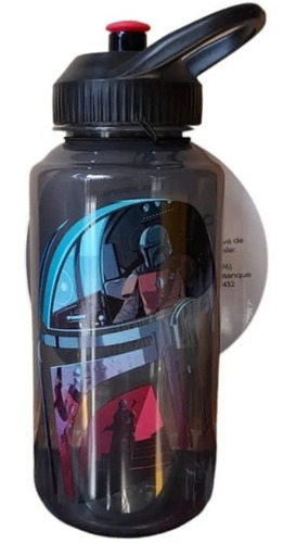 Botella 1 Litro Mandalorian Nueva Original Disney