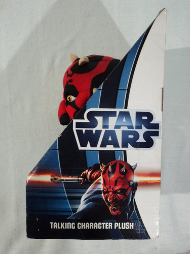 Star Wars Darth Maul Talking Character Plush 2012 (Usado)