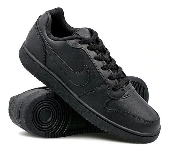 tenis nike ebernon low negros